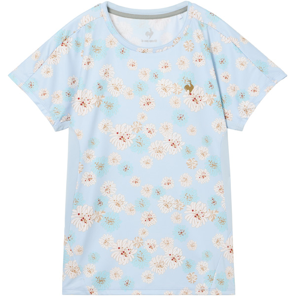 【販売開始前商品 3月6日発売】ルコックスポルティフ PAUL&JOEコラボ グラフィックゲームシャツ （ LN6SHTP0L-BL00 ）[ lecoq sportif LS レディース ]26SS