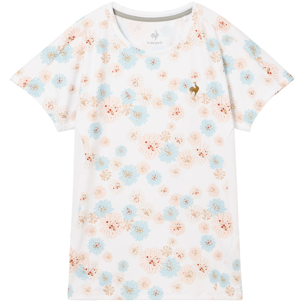 【販売開始前商品 3月6日発売】ルコックスポルティフ PAUL&JOEコラボ グラフィックゲームシャツ （ LN6SHTP0L-WH00 ）[ lecoq sportif LS レディース ]26SS