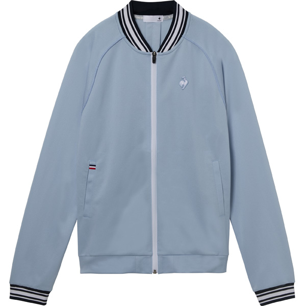 ルコックスポルティフ デニムライクボンバージャケット （ LN6SJK10L-BL00 ）[ lecoq sportif LWJ レディース ]26SS