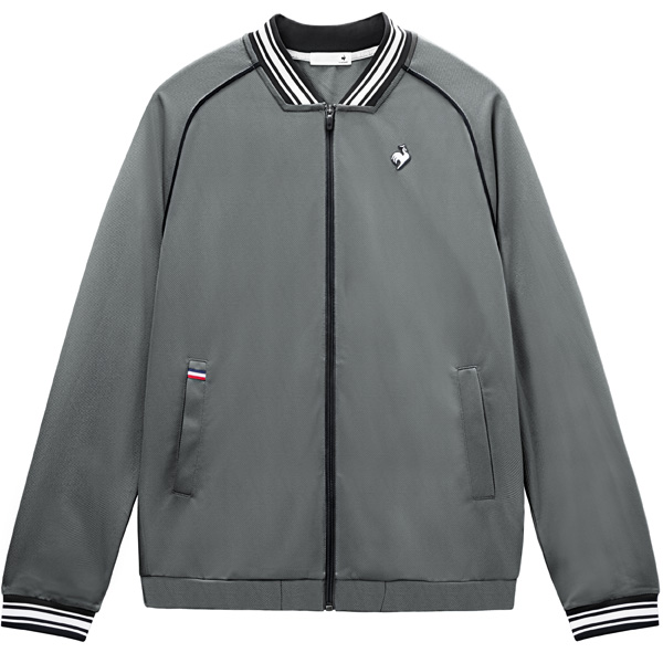 ルコックスポルティフ デニムライクボンバージャケット （ LN6SJK10M-BK00 ）[ lecoq sportif MWJ メンズ ]26SS