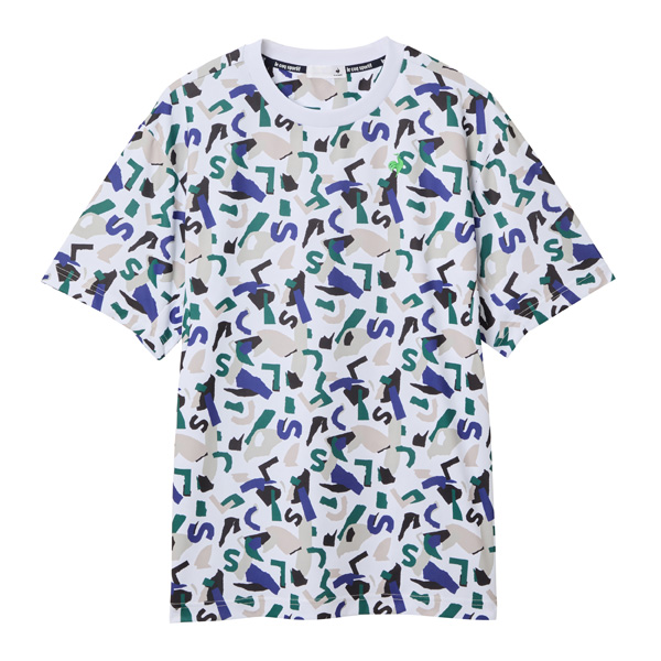 ルコックスポルティフ サンスクリーングラフィックTシャツ （ LT5FHT02M-WH00 ）[ lecoq sportif MS メンズ ]25FW