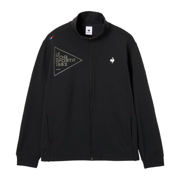 ルコックスポルティフ LCS Essentialジャージジャケット （ LT5FJG10M-BK00 ）[ lecoq sportif MWJ メンズ ]26FW