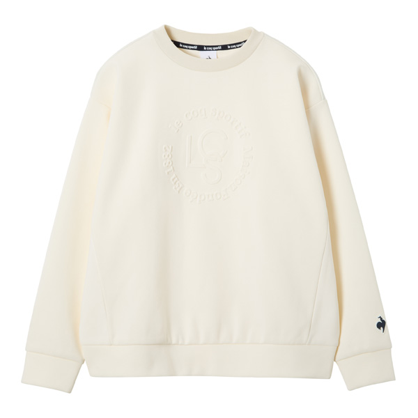 ルコックスポルティフ アクティブスウェット クルーネック （ LT5FSW41L-WH01 ）[ lecoq sportif LSWS レディース ]25FW