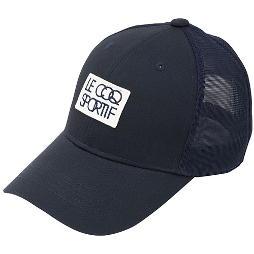 ルコックスポルティフ バックメッシュキャップ （ LT5SCP30U-NVWH ）[ lecoq sportif CP アクセサリー ]25SS