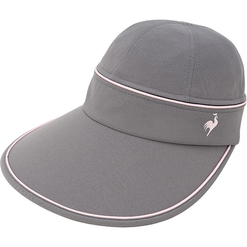 ルコックスポルティフ 2WAYバイザー （ LT5SCP50L-GYPK ）[ lecoq sportif SUV アクセサリー ]25SS