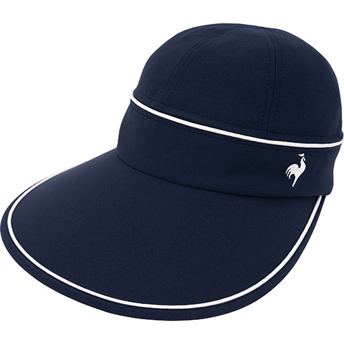 ルコックスポルティフ 2WAYバイザー （ LT5SCP50L-NVWH ）[ lecoq sportif SUV アクセサリー ]25SS