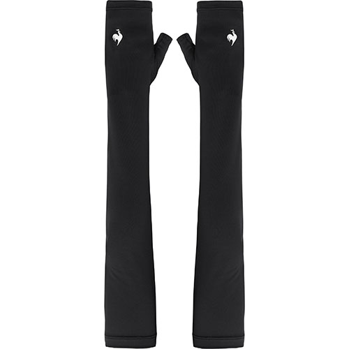 ルコックスポルティフ 接触冷感アームカバー （ LT5SGV10L-BKWH ）[ lecoq sportif ACC アクセサリー ]25SS