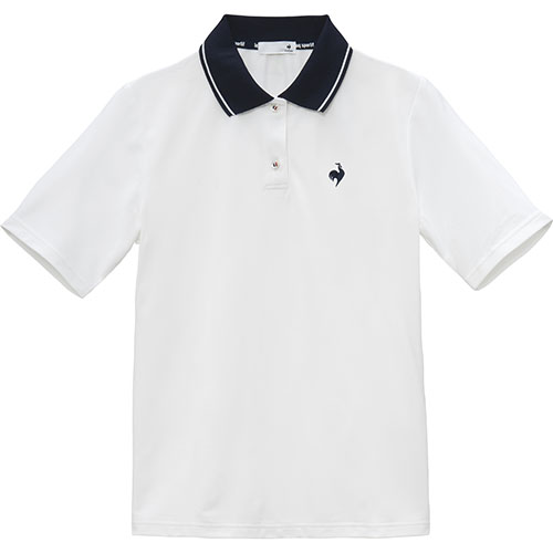 ルコックスポルティフ le coq sportif レディース 半袖機能ポロシャツ サンスクリーンポロシャツ LT5SHS40L （ブルー） ウインザーオンラインショップルコックスポルティフ サン