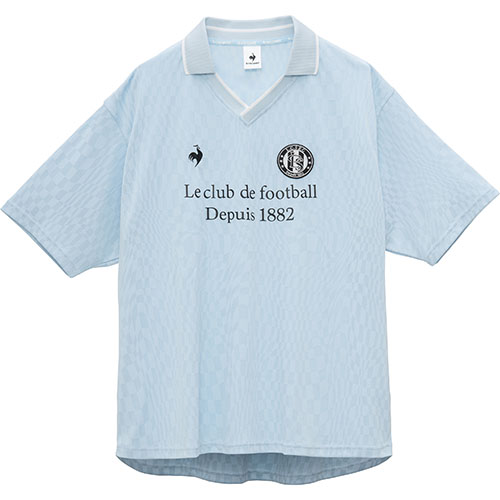 ルコックスポルティフ ジャガードシャツ （ LT5SHS44M-BL00 ）[ lecoq sportif MS メンズ ]25SS