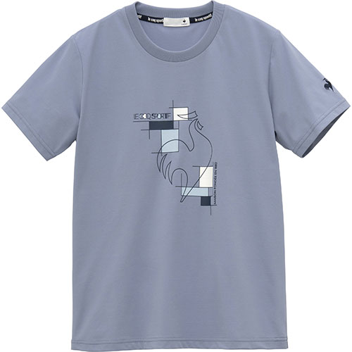ルコックスポルティフ ヘランカサンスクリーン半袖Tシャツ （ LT5SHT01L-BL00 ）[ lecoq sportif LS レディース ]25SS【ネットバーゲン】