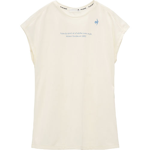 ルコックスポルティフ 汗染み軽減スリーブシャツ （ LT5SHT02L-WH01 ）[ lecoq sportif LS レディース ]25SS【ネットバーゲン】