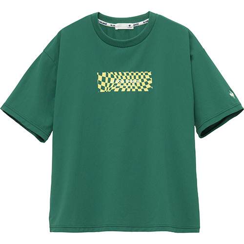 ルコックスポルティフ 接触冷感ボックスTシャツ （ LT5SHT03L-GR00 ）[ lecoq sportif LS レディース ]25SS【ネットバーゲン】