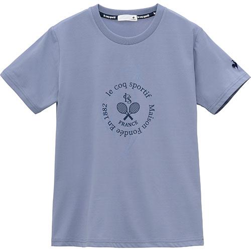 ルコックスポルティフ ヘランカサンスクリーン半袖Tシャツ （ LT5SHT11L-BL00 ）[ lecoq sportif LS レディース ]25SS【ネットバーゲン】