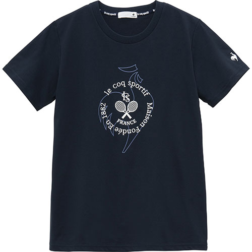 ルコックスポルティフ ヘランカサンスクリーン半袖Tシャツ （ LT5SHT11L-NV00 ）[ lecoq sportif LS レディース ]25SS【ネットバーゲン】