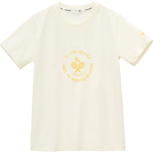 ルコックスポルティフ ヘランカサンスクリーン半袖Tシャツ （ LT5SHT11L-WH01 ）[ lecoq sportif LS レディース ]25SS【ネットバーゲン】