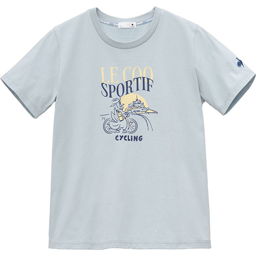 ルコックスポルティフ ルースターグラフィック半袖Tシャツ （ LT5SHT12L-BL00 ）[ lecoq sportif LS レディース ]25SS【ネットバーゲン】