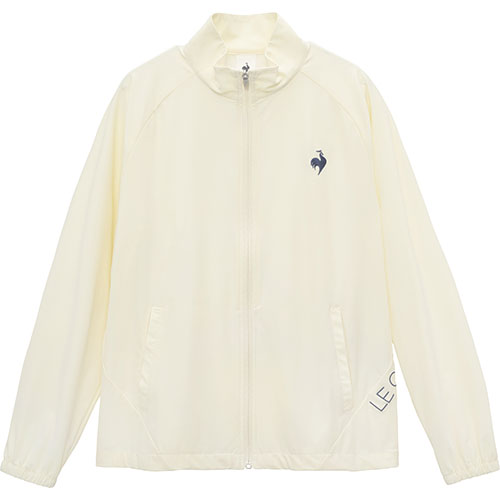 ルコックスポルティフ 冷感ストレッチスタンドジャケット （ LT5SJG10L-WH01 ）[ lecoq sportif LWJ レディース ]25SS