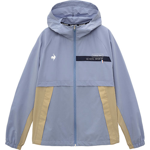 ルコックスポルティフ ストレッチリップクロスジャケット （ LT5SJK21L-BL00 ）[ lecoq sportif LWJ レディース ]25SS【ネットバーゲン】