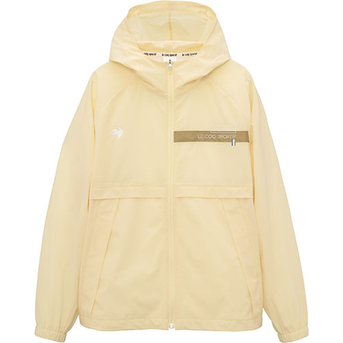 ルコックスポルティフ ストレッチリップクロスジャケット （ LT5SJK21L-YL00 ）[ lecoq sportif LWJ レディース ]25SS【ネットバーゲン】