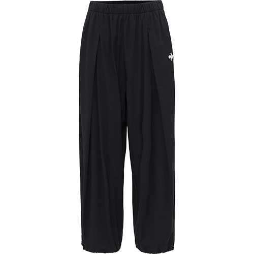 ルコックスポルティフ 冷感ウーブンワイドパンツ （ LT5SLP31L-BK00 ）[ lecoq sportif LWP レディース ]25SS
