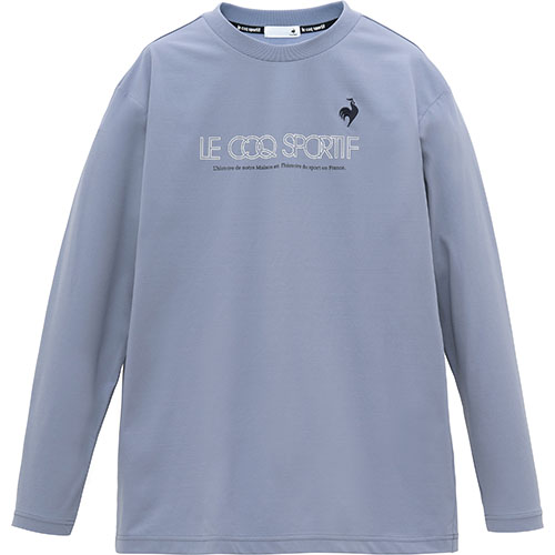 ルコックスポルティフ ヘランカサンスクリーン長袖Tシャツ （ LT5SLT01M-BL00 ）[ lecoq sportif MS メンズ ]25SS