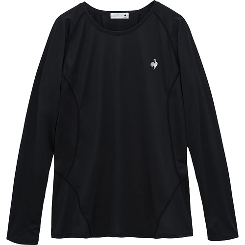 ルコックスポルティフ ストレッチライトニット長袖Tシャツ （ LT5SLT04L-BK00 ）[ lecoq sportif LS レディース ]25SS【ネットバーゲン】