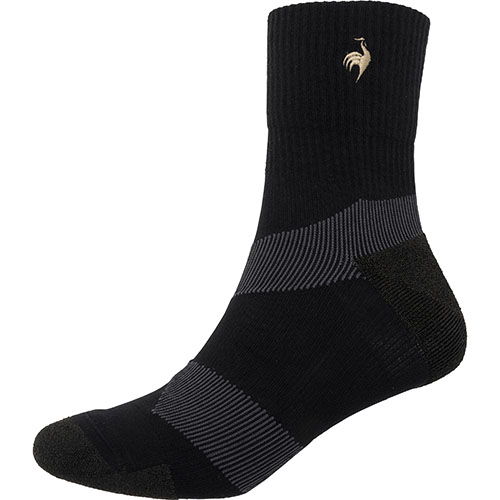 ルコックスポルティフ MOVESOXワンポイントショート丈 （ LT5SSO10U-BKBG ）[ lecoq sportif LSC アクセサリー ]25SS