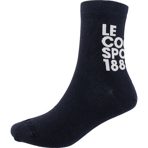 ルコックスポルティフ 1Pソックス(ショート丈) （ LT5SSO31U-NVWH ）[ lecoq sportif LSC アクセサリー ]25SS