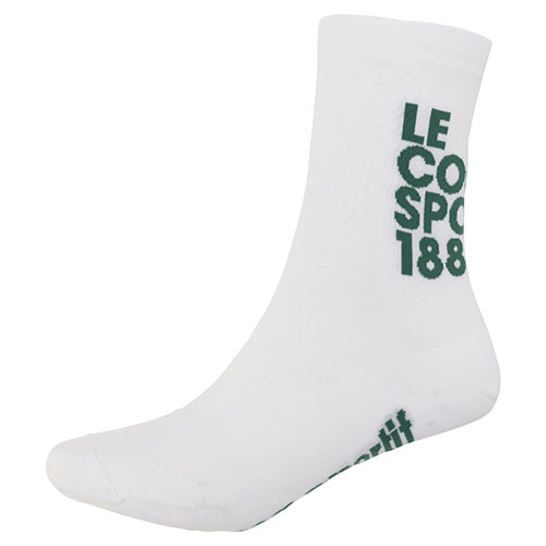 ルコックスポルティフ 1Pソックス(ショート丈) （ LT5SSO31U-WHGR ）[ lecoq sportif LSC アクセサリー ]25SS