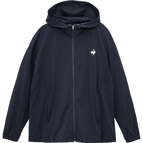 ルコックスポルティフ 接触冷感UVシャツパーカー （ LT5SSW20L-NV00 ）[ lecoq sportif LWJ レディース ]25SS【ネットバーゲン】
