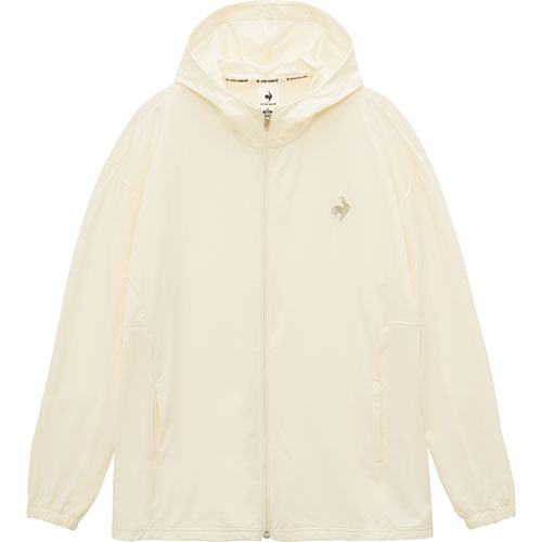 ルコックスポルティフ 接触冷感UVシャツパーカー （ LT5SSW20L-WH01 ）[ lecoq sportif LWJ レディース ]25SS【ネットバーゲン】