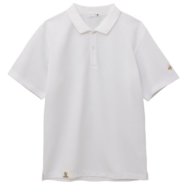 ルコックスポルティフ ヘランカカノコポロシャツ （ LT6FHS00M-WH00 ）[ lecoq sportif MS メンズ ]26FW