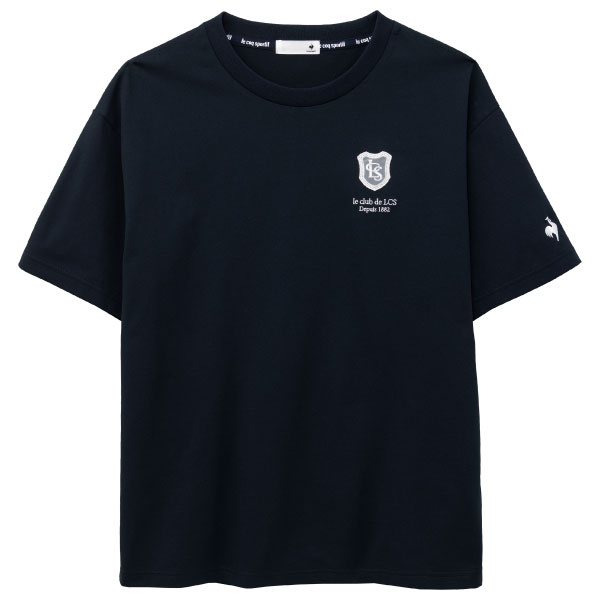 ルコックスポルティフ サンスクリーン半袖Tシャツ （ LT6FHT06L-NV00 ）[ lecoq sportif LS レディース ]26FW