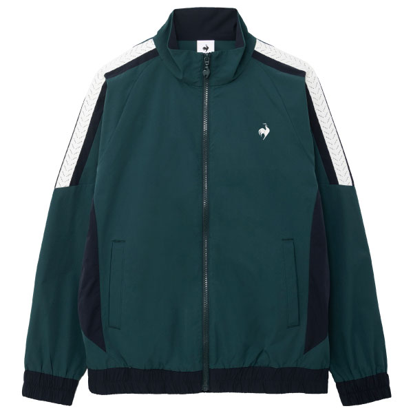 ルコックスポルティフ フルジップクロスジャケット （ LT6FJK22L-GR00 ）[ lecoq sportif LWJ レディース ]26FW