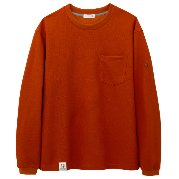 ルコックスポルティフ ヘランカカノコ長袖シャツ （ LT6FLT02M-RD00 ）[ lecoq sportif MS メンズ ]26FW