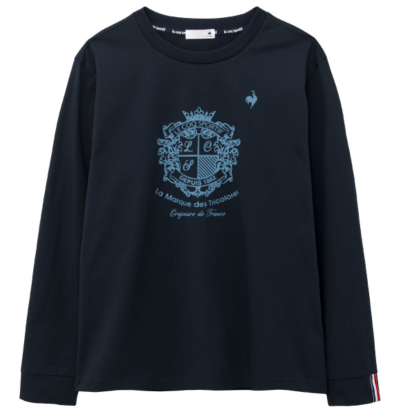 ルコックスポルティフ サンスクリーン長袖Tシャツ （ LT6FLT03L-NV00 ）[ lecoq sportif LS レディース ]26FW