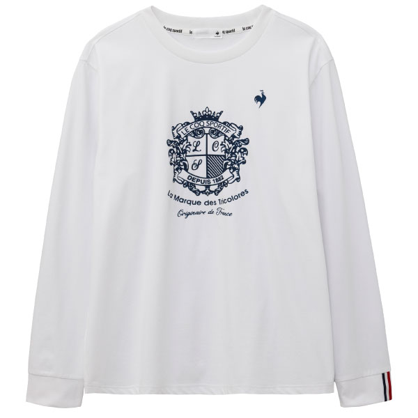 ルコックスポルティフ サンスクリーン長袖Tシャツ （ LT6FLT03L-WH00 ）[ lecoq sportif LS レディース ]26FW