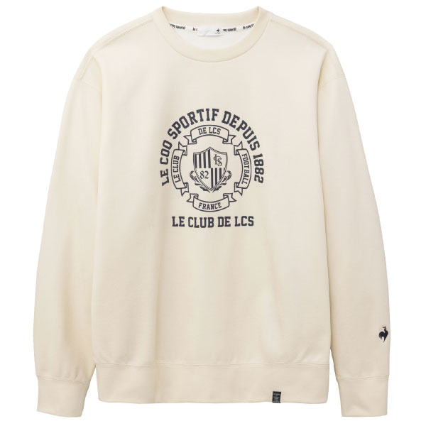 ルコックスポルティフ 防風リブニットスウェット （ LT6FSW42M-WH00 ）[ lecoq sportif MSWS メンズ ]26FW