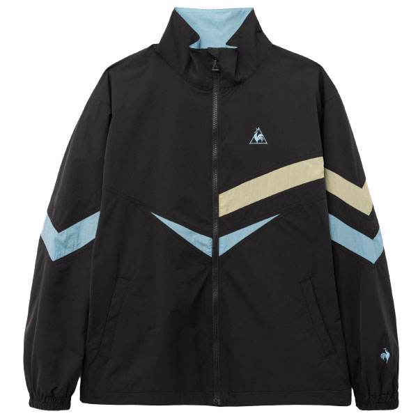 ルコックスポルティフ 裏メッシュウィンドブレーカージャケット （ LT6FWB32M-BK00 ）[ lecoq sportif MWJ メンズ ]26FW