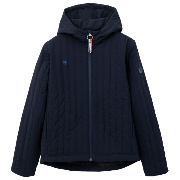 ルコックスポルティフ 薄中わたジャケット （ LT6FWB80L-NV00 ）[ lecoq sportif LWJ レディース ]26FW