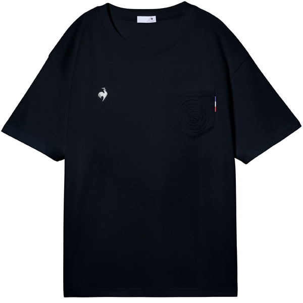 ルコックスポルティフ 接触冷感グラフィック半袖Tシャツ （ LT6SHT05L-NV00 ）[ lecoq sportif LS レディース ]26SS