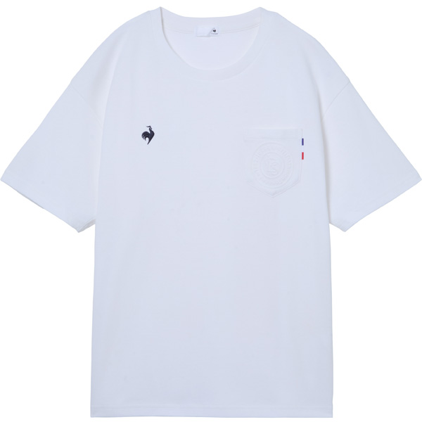 ルコックスポルティフ 接触冷感グラフィック半袖Tシャツ （ LT6SHT05L-WH00 ）[ lecoq sportif LS レディース ]26SS
