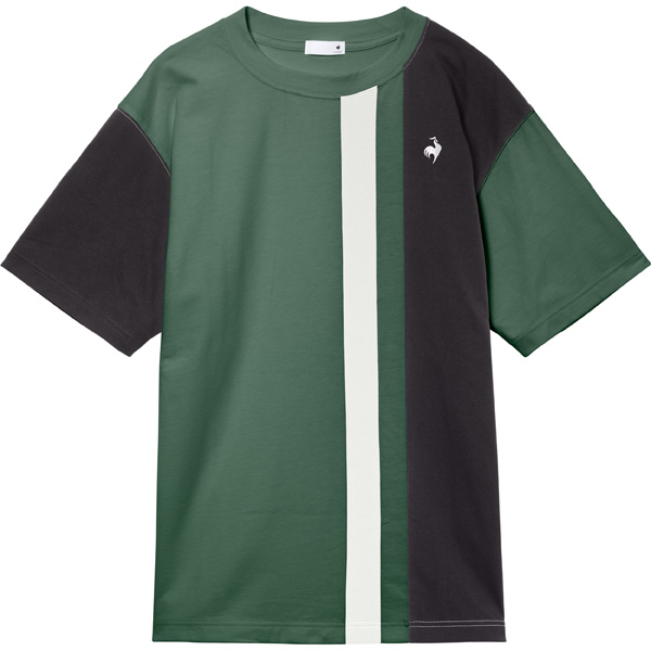 ルコックスポルティフ ストライプ半袖Tシャツ （ LT6SHT08M-KH00 ）[ lecoq sportif MS メンズ ]26SS