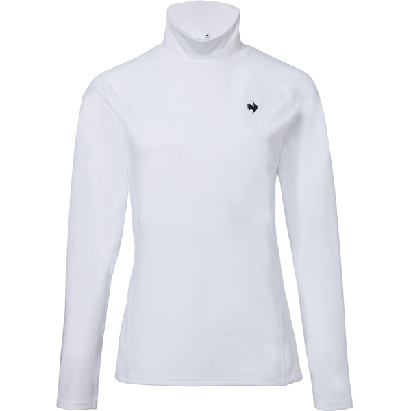 ルコックスポルティフ UVカットハイネック長袖インナーシャツ （ LT6SIS90L-WH00 ）[ lecoq sportif LS レディース ]26SS