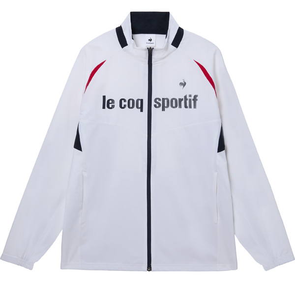 ルコックスポルティフ サンスクリーンクロスジャケット （ LT6SJK20M-WH00 ）[ lecoq sportif MWJ メンズ ]26SS