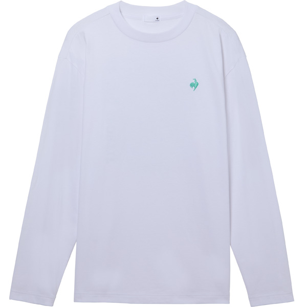 ルコックスポルティフ グラフィック長袖Tシャツ （ LT6SLT01M-WH00 ）[ lecoq sportif MS メンズ ]26SS