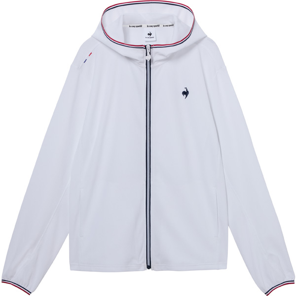 ルコックスポルティフ ヘランカUVカットシャツパーカー （ LT6SSW20L-WH00 ）[ lecoq sportif LWJ レディース ]26SS