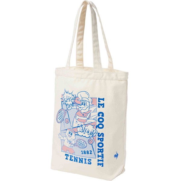 ルコックスポルティフ キャンバストートバッグ （ LT6STT20U-OR00 ）[ lecoq sportif BAG アクセサリー ]26SS