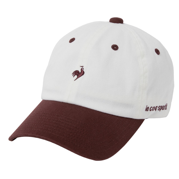 ルコックスポルティフ コットンキャップ （ LU5FCP14U-WHWR ）[ lecoq sportif CP アクセサリー ]25FW