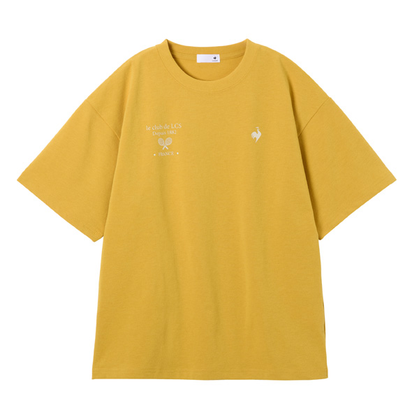 ルコックスポルティフ コットンライクポリエステル半袖Tシャツ （ LU5FHT01L-YL00 ）[ lecoq sportif LS レディース ]25FW